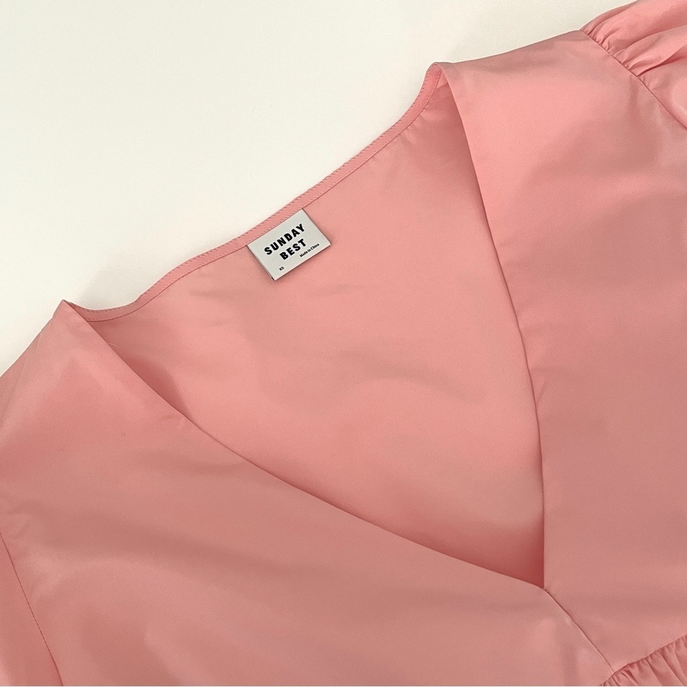 Aritzia Sunday Best Jinx Dress in Guava Pink - Picture 6 of 10